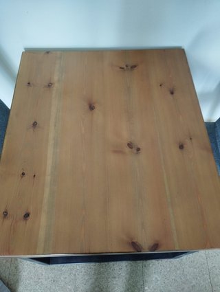 Mesa Comedor Industrial Madera y Metal