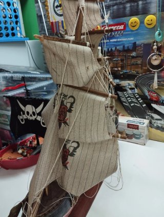 Maqueta de barco Armada España siglo XIII COHIBA
