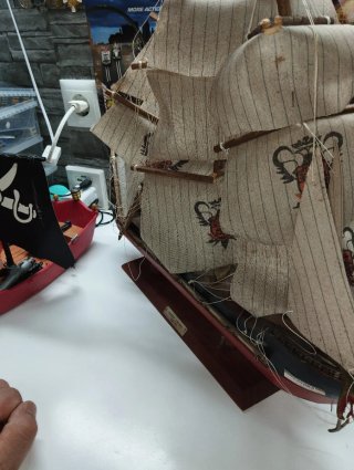 Maqueta de barco Armada España siglo XIII COHIBA