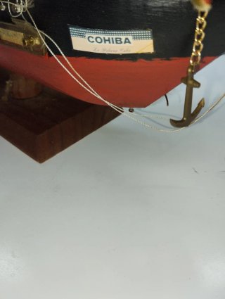 Maqueta de barco Armada España siglo XIII COHIBA
