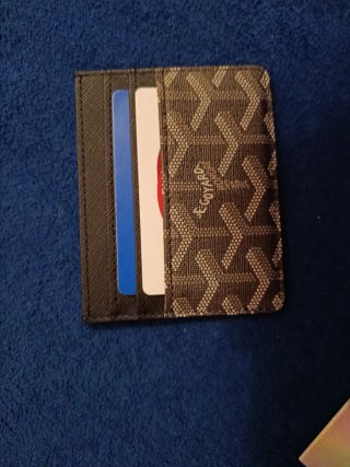 Tarjetero Goyard Beige y Marrón