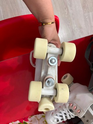 Patines de niña Oxelo blancos