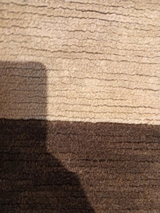 Alfombra Yute Beige y Marrón
