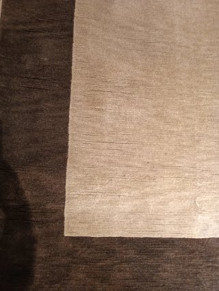 Alfombra Yute Beige y Marrón