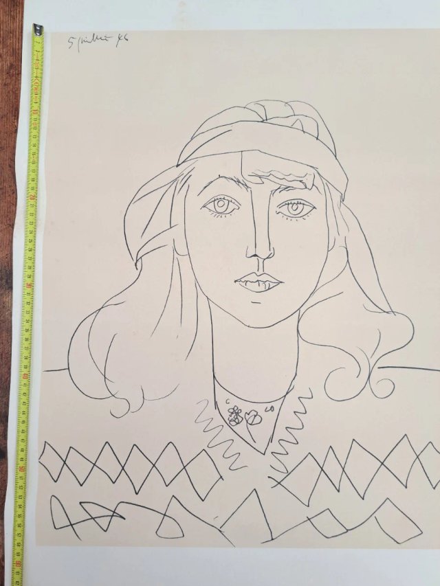 Litografía de Pablo Picasso