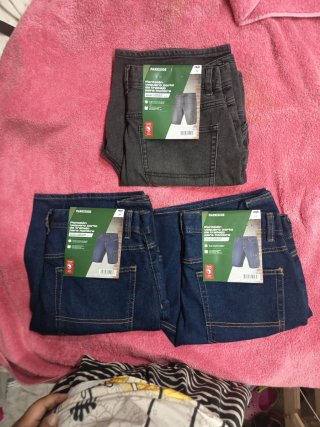 Pantalón vaquero corto de trabajo hombre L