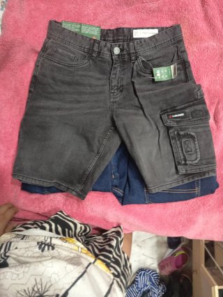 Pantalón vaquero corto de trabajo hombre L