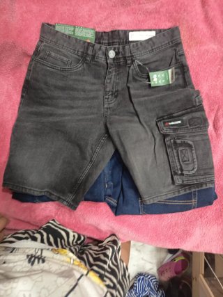 Pantalón vaquero corto de trabajo hombre L