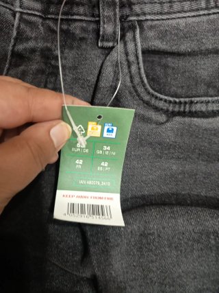 Pantalón vaquero corto de trabajo hombre L