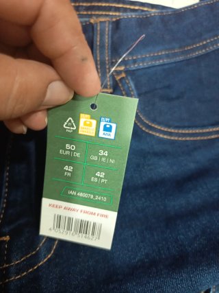 Pantalón vaquero corto de trabajo hombre L