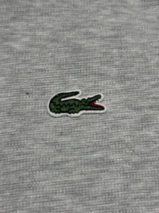 Polo Lacoste Gris Talla M