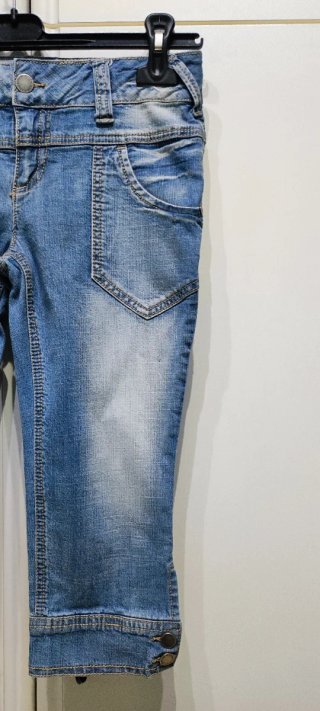 Set 2 pantaloni jeans bambina 8-9 anni
