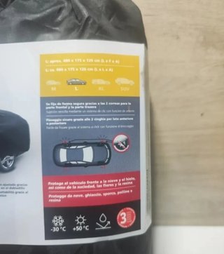 Funda Exterior Coche Ultimate Talla L