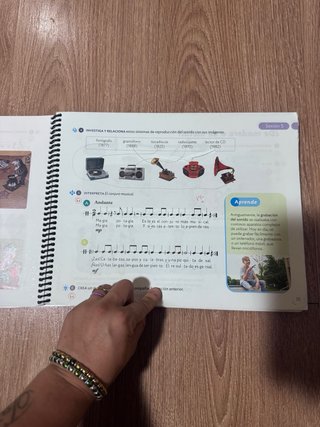 Música, Nuevos acordes, 4 Primaria, Proyecto co...