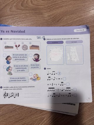 Música, Nuevos acordes, 4 Primaria, Proyecto co...