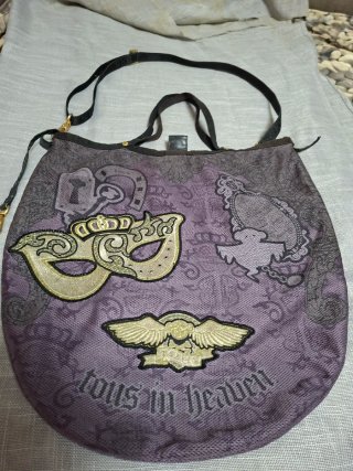 Bolso Tous in Heaven Morado y Dorado