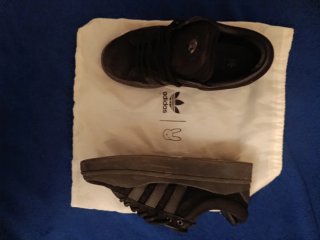 Zapatillas Adidas Campus Bad Bunny Negras