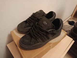 Zapatillas Adidas Campus Bad Bunny Negras