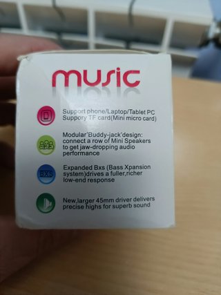 Altavoz Mini Bluetooth LED