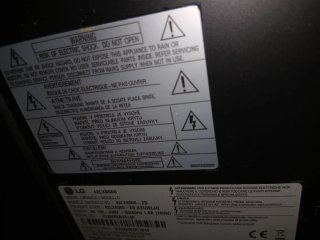 Televisor LG Negro