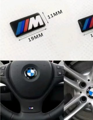 Logo M BMW regalo mini pegatina m