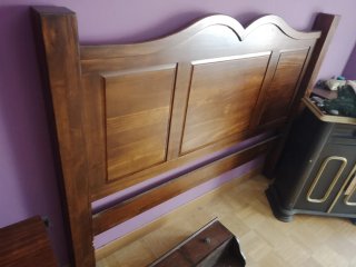 Dormitorio completo madera (consultar precios)