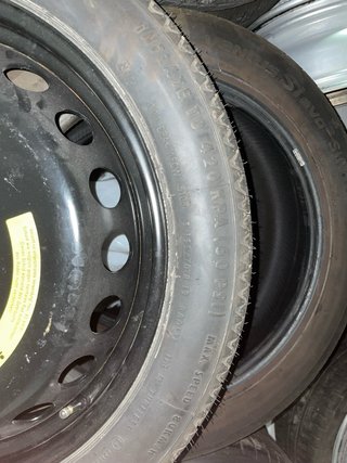 Rueda de repuesto temporal 80km/h 155/70R19