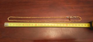 Cadena de oro 14k 50cm