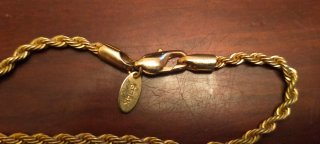 Cadena de oro 14k 50cm