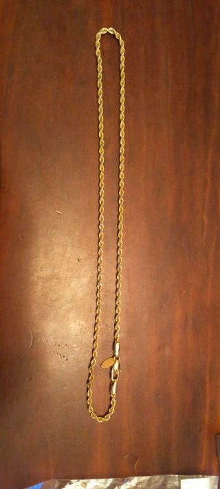 Cadena de oro 14k 50cm