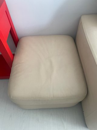 Sofá Naturzzi Cuero Beige Grande