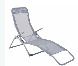 Tumbona basculante plegable