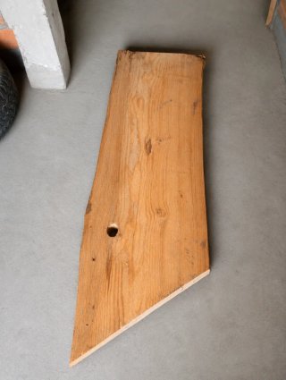 Tablón madera ancho para encimera