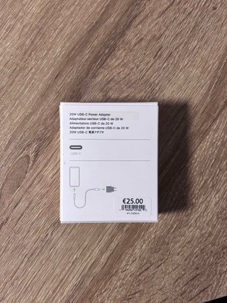 Cargador Apple 20W