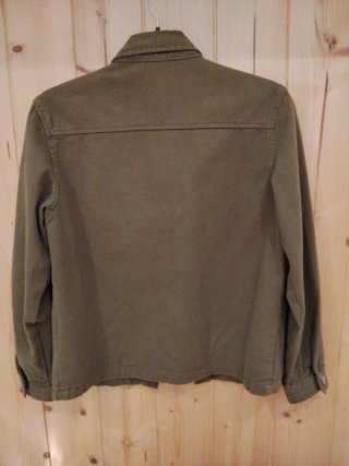 Sobrecamisa vaquera T11-12 años Color verde