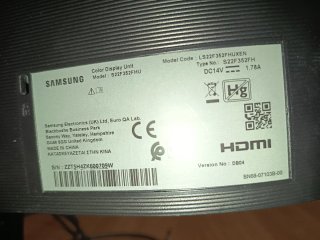 Monitor Samsung Negro