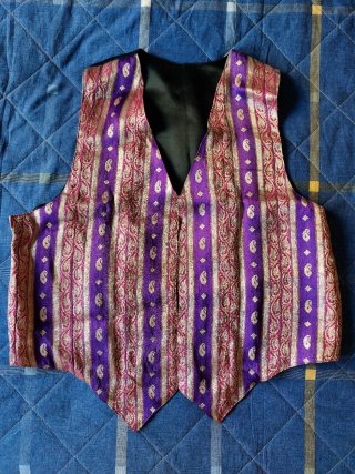 Gilet Nepalese in seta