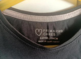 Camiseta manga larga Primark