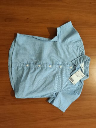 Camicetta manica corta azzurra