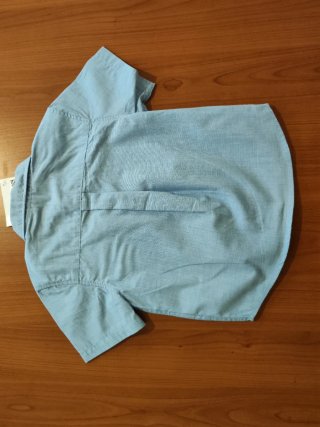 Camicetta manica corta azzurra