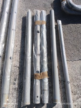 Estructura tubular piscina desmontable