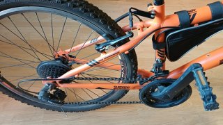 Bicicleta 24' Naranja