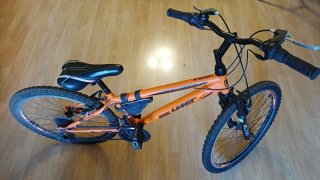 Bicicleta 24' Naranja