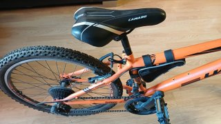 Bicicleta 24' Naranja