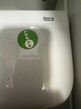 Inodoro Blanco marca ROCA