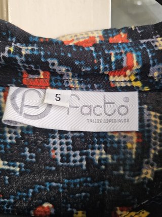 Camisa Facto Pre a Porter Multicolor
