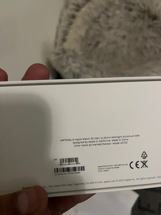 Apple Watch SE 2a Gen 40mm Nero/Argento