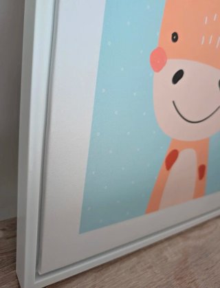 Quadro Girafa 30x40 cm con Marco