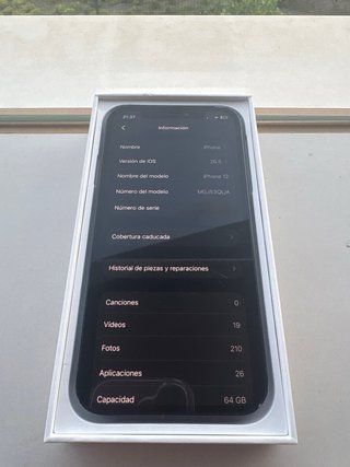 iPhone 12 Negro 64 GB