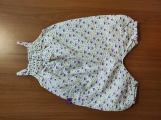 Tutina neonata fantasia cuori viola 3 mesi